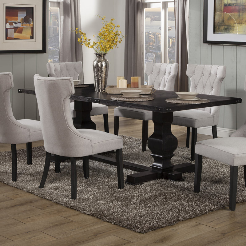 Darby Home Co Manchester Dining Table, Vintage Black & Reviews Wayfair